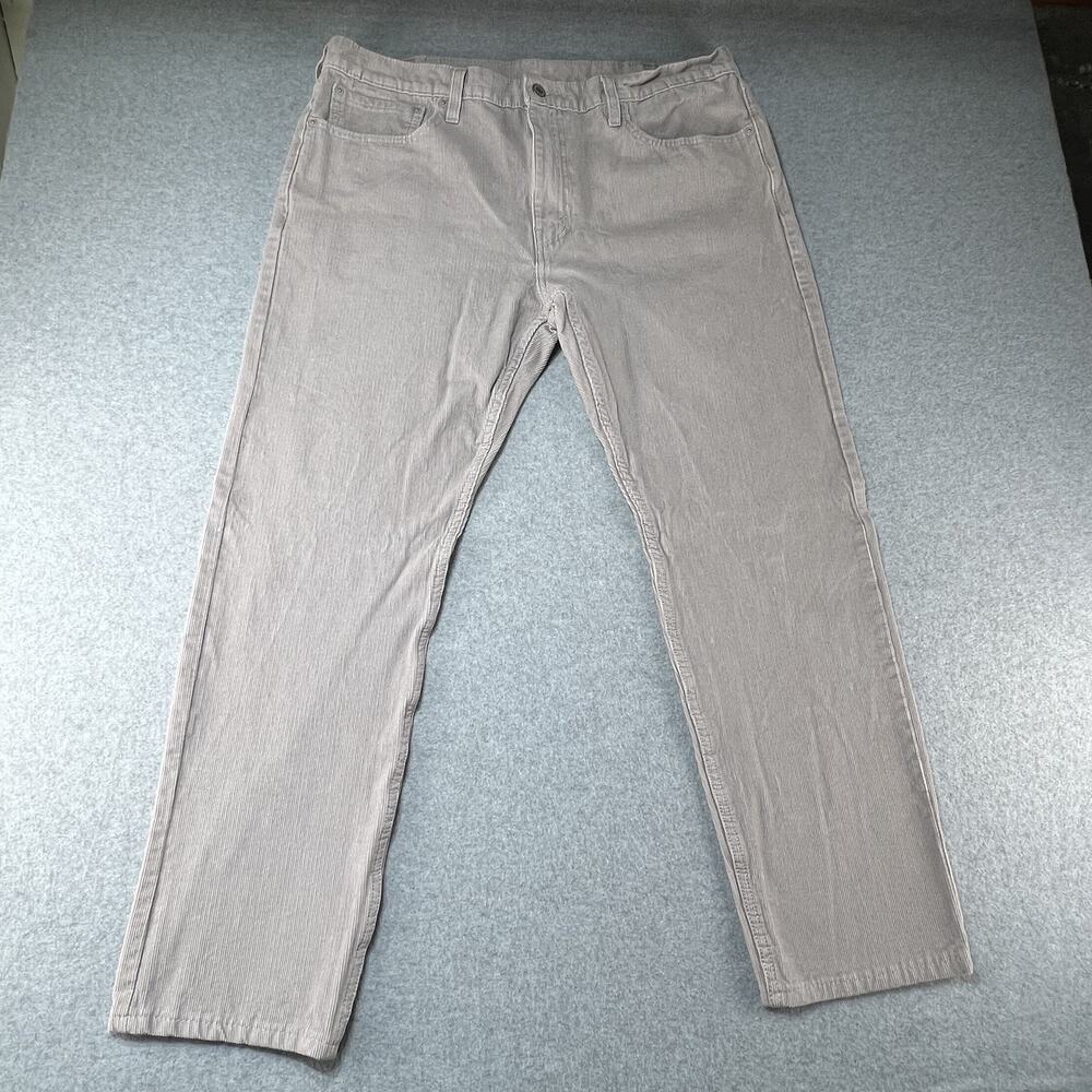 Levi's 502 Tapered Corduroy Pants Grey 38x30